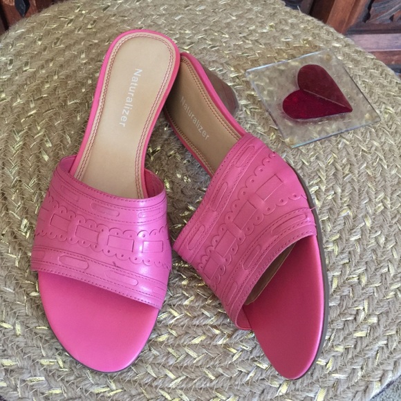 Naturalizer Shoes - Naturalizer Women’s Pink Slide Sandal